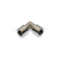 Nickel-plated Brass "L" Fitting G. 1/8F – 1/8F Hex. 10mm