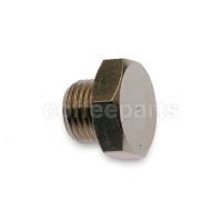 Cap G. 1/8M Nickel Plated Brass – Hex. 14mm, H. 10.5mm