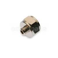 Brass Fitting G. 1/8" M×3/8" F – Hex. 22mm