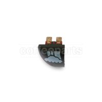 Black Bipolar Switch 250V 16A – Hole 13×20mm