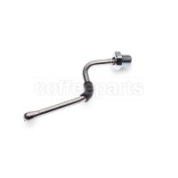 Stainless Steel Steam Pipe Assembly Ø 10mm – 1/2" M Nut – 160mm Length