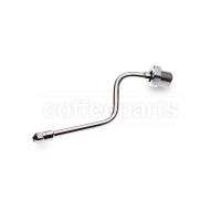 Stainless Steel Steam Pipe Assembly Ø 10mm – 1/2" M Nut – 160mm Length