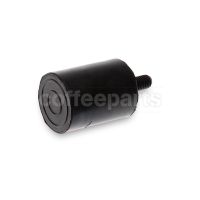 Rubber Foot Ø 40×53mm with M10×24mm Pin