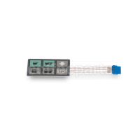 Membrane Touchpad 73×44mm Flat 6 Pin – Grey