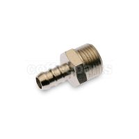 Nickel-plated Brass Hose Adaptor G.3/8M Ø 8mm