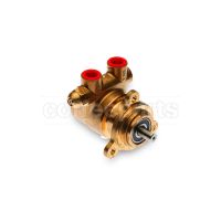 Flanged Volumetric Pump Fluid-o-tech 200 L/h 3-Hole Cam Pin Balanced Bypass 3/8" F