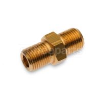 Brass Fitting 1/8" M×1/8" M HEX.12mm