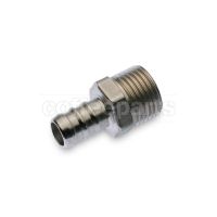 Nickel-plated Brass Hose Adaptor G.1/2M Ø 12mm