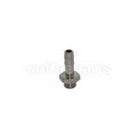 Nickel-plated Brass Hose Adaptor G.1/8M – Ø 6mm