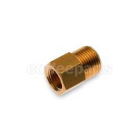 Brass Fitting G. 3/8" M × 1/4" F Hex. 17mm