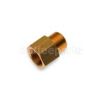 Brass Fitting 3/8" M - 3/8" F Hex. 21mm