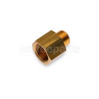 Brass Fitting 1/4" M × 3/8" F Hex 20mm