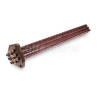 Heating Element GR/2 230/400V 2850W 6-Pole with Probe Holder 300mm