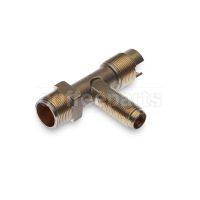 Steam/Water Valve Body with 3/8" M Joint Connection