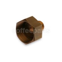 Back Fitting 1/4" BSP Water/Steam Tap Hex 27mm