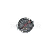 Single Scale Pressure Gauge 0-3 Bar Connection 1/8" M Flat Frame Ø 44mm Body Ø 39mm