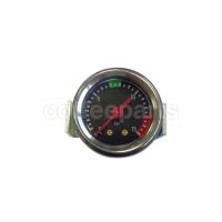 Single Scale Manometer 0–15 Bar Connection 1/8" M Flat Frame Ø 44mm Body Ø 39mm