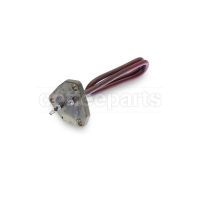 Heating Element 1300W 230V — 2 Faston Poles 90° — 180mm Immersed Length