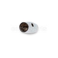 Chromed Female Steam Nozzle M10×1 3 Holes Ø 12×32mm