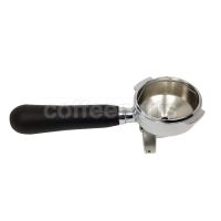 2 Cup Portafilter with M12 Handle and 3/8" Spout Connection with Filter Fixing Spring