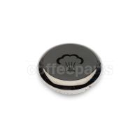 Steam Valve Knob Chromed and Serigraphed Cap