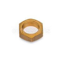Chromed Nut M12 Steam Tap — Hex. 16mm, H. 5mm