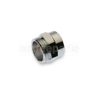 Chrome-plated Ring Nut G.3/8" for Sight Level Glass Ø 12.7mm