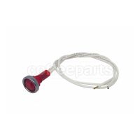 Wired Red Pilot Lamp 110V – Head Ø 20mm, Hole Ø 10mm