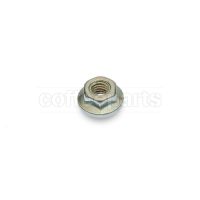 Fork Locking Stainless Steel Nut M5 - Hex. 8mm - H. 5mm