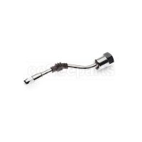 Right Stainless Steel Steam Pipe Assembly Ø 8mm – Nut 3/8F – L. 165mm
