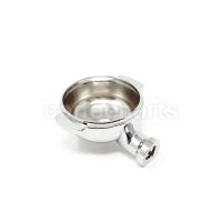 15° Angled Curved Portafilter Body M12 with 3/8" Spout Connection