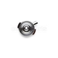Curved Portafilter Body with Handle M12 Spout Connection 3/8"