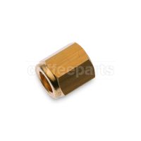 Chromed Ring Nut M18 for Water/Steam Wand — Hex. 22mm