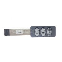 Touch Pad Membrane 3 Buttons 3 LED 7+7 Pin