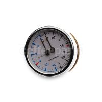Double Scale Manometer 0-3/0-15 Bar Connection 1/8M Flat Ø 60mm
