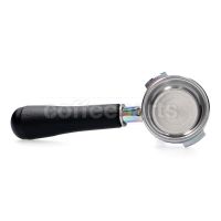 Portafilter 2 Cups "Nanotech Original" with Leather Handle and 3/8 Spout