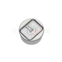 Double Scale Pressure Gauge 0-2.5/0-16 Bar Ø 63mm 1/8" M Conical
