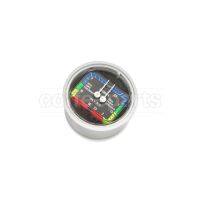 Double Scale Manometer 0-3/0-16 Bar Connection 1/8" M Flat Frame Ø 69mm Body Ø 63mm