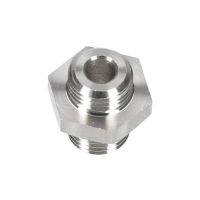 Strada 1/4M S/Steel  nipple hex