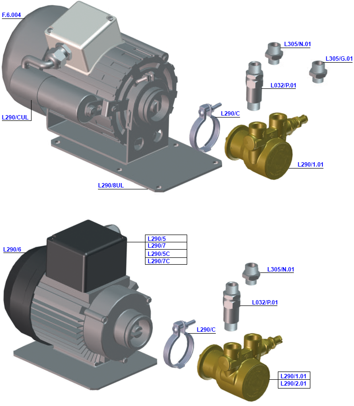 La Marzocco FB70 - Pumps & Motors