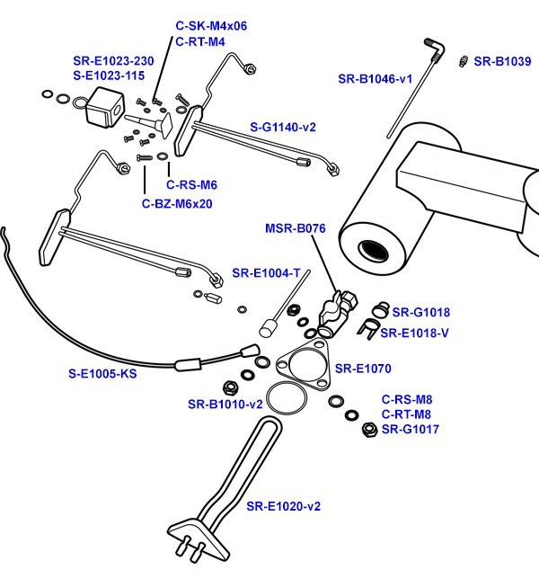 Kees Speedster 2009 Wide Group Neck Parts Ini Body