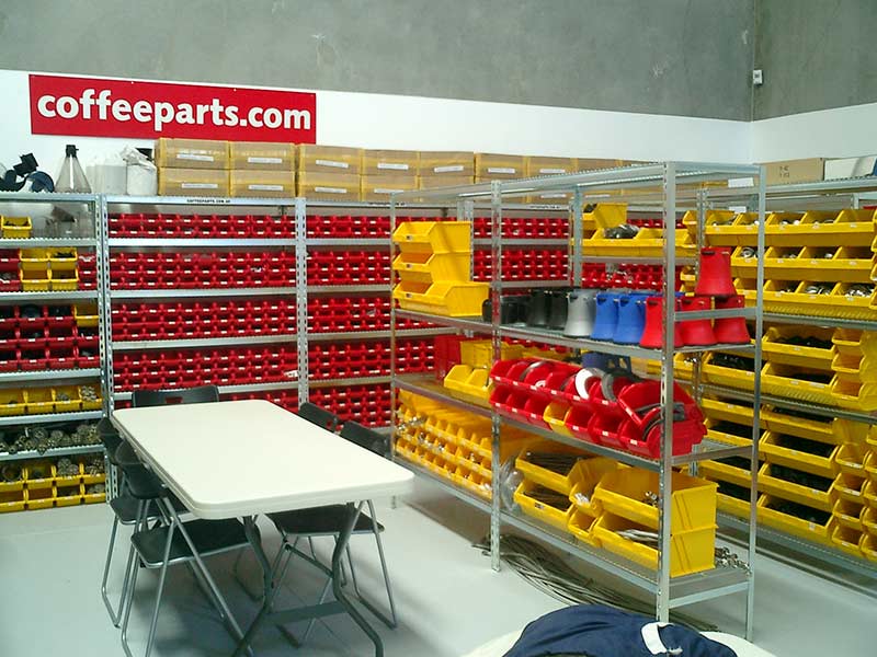 The warehouse Dom built